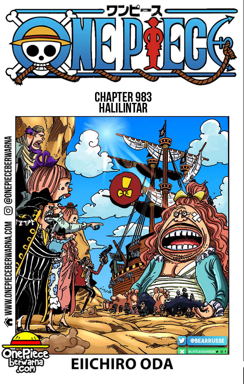 One Piece Berwarna Chapter 983
